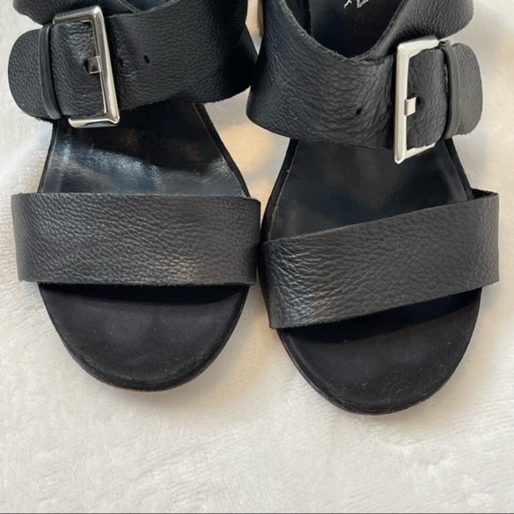 Aquatalia by Marvin K “Karat” Black Heel Sandal - Picture 8 of 11